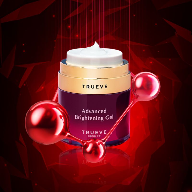 TRUEVE Advanced Brightening Gel 30gr Fullsize / Pelembab Pencerah Wajah 5gr Travel Size