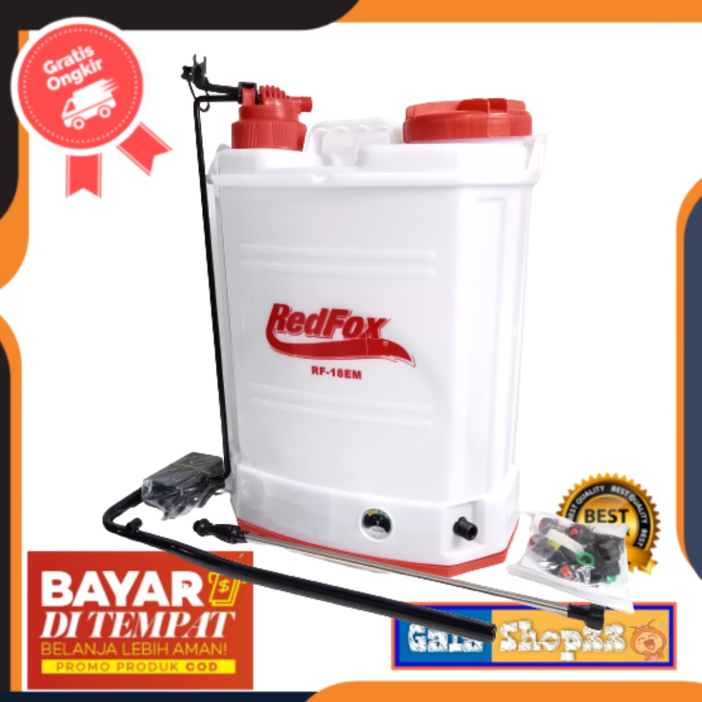 REDFOX 18LITER Sprayer 2 in1 / Alat Semprot Desinfaktan Elektrik Power 2in1