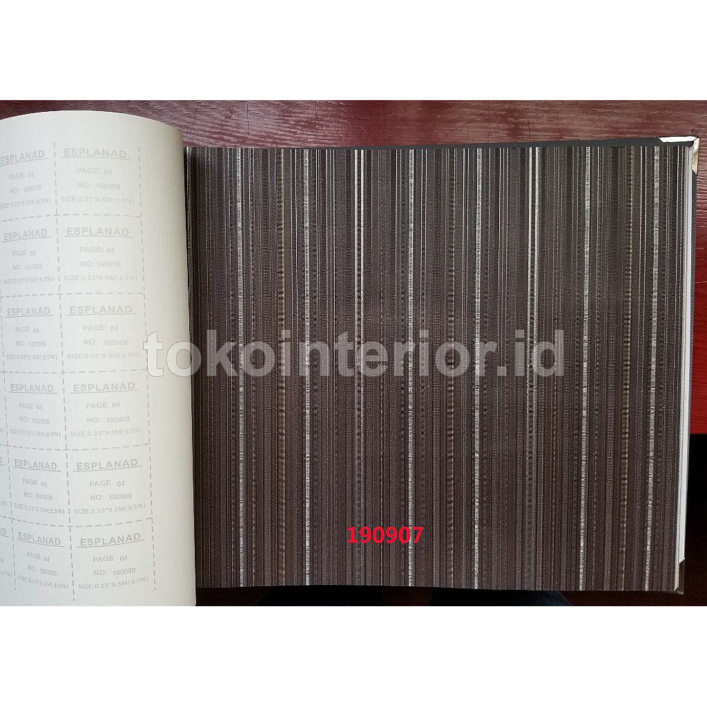 Wallpaper Dinding Minimalis Garis-Garis Vertikal