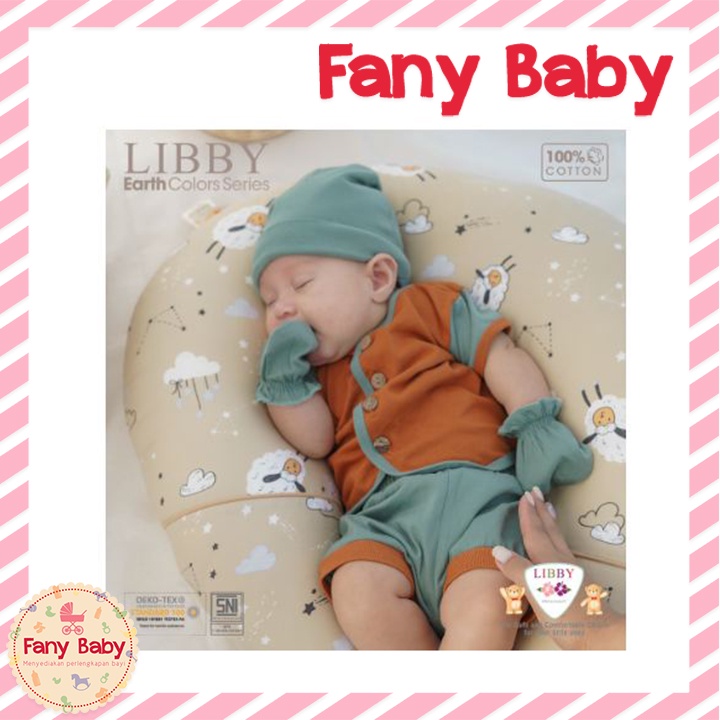 LIBBY SETELAN BAJU PENDEK CELANA PENDEK COMFY SET KOMBINASI