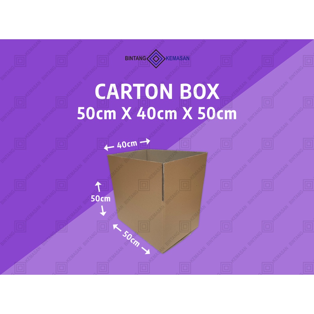 

Kardus Karton 50x40x50cm Dus Packing