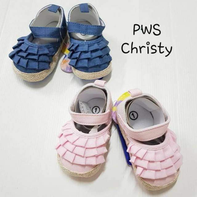 sepatu bayi Prewalker/ sepatu bayi PWS import/ sepatu bayi lucu import