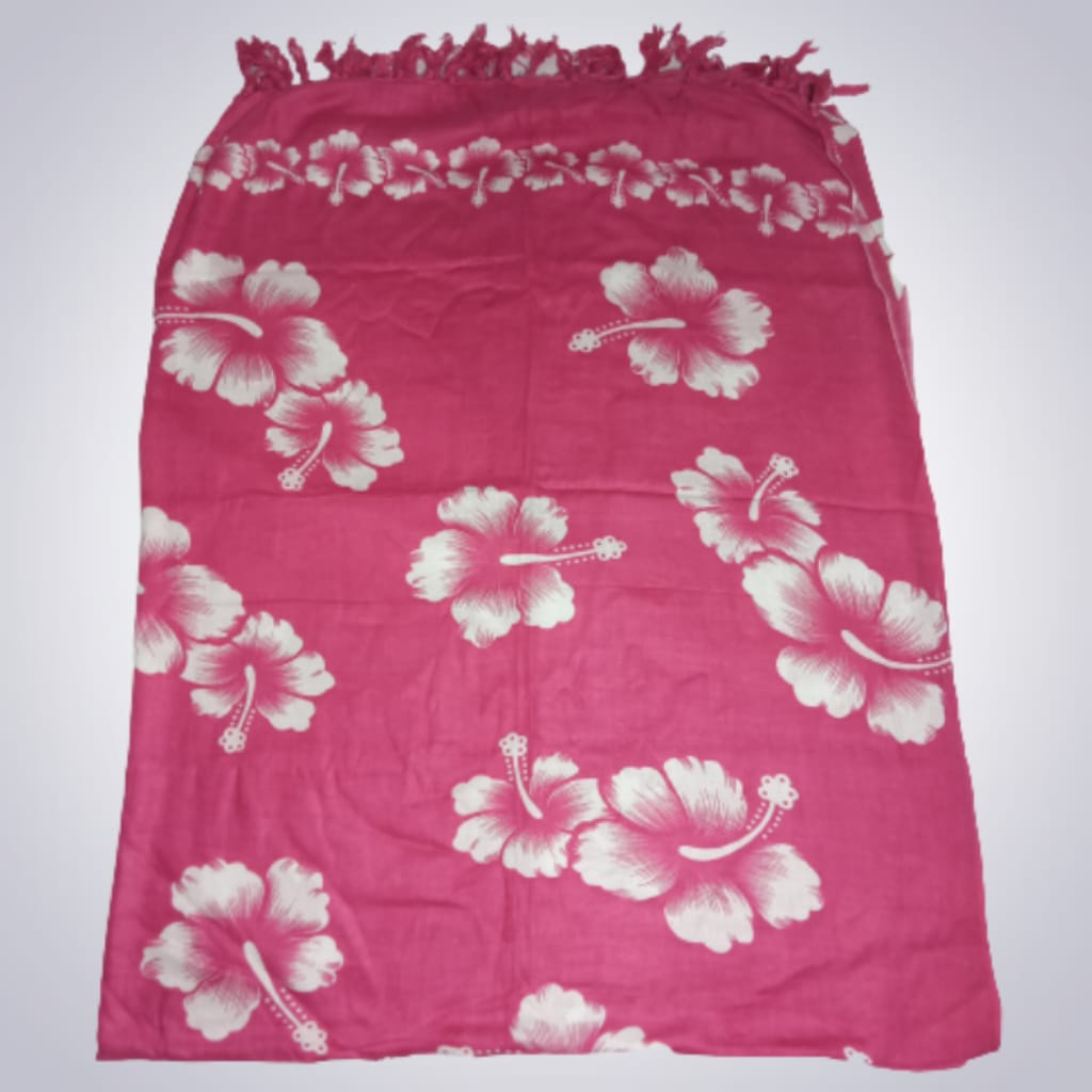 Kain Pantai/sarung Pantai Saribunga Rayon 160/120 cm Rumbai Sembilanmode