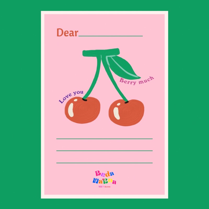 

Write card by Bedawarna