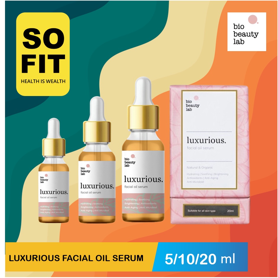 Bio Beauty Lab LUXURIOUS 5ml 10ml 20ml Facial Oil Serum