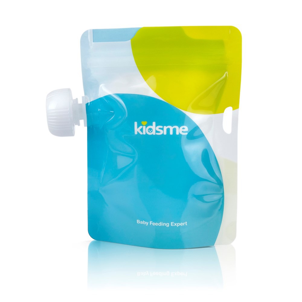 Kidsme 160492 Reusable Food Pouch With Adaptor Set