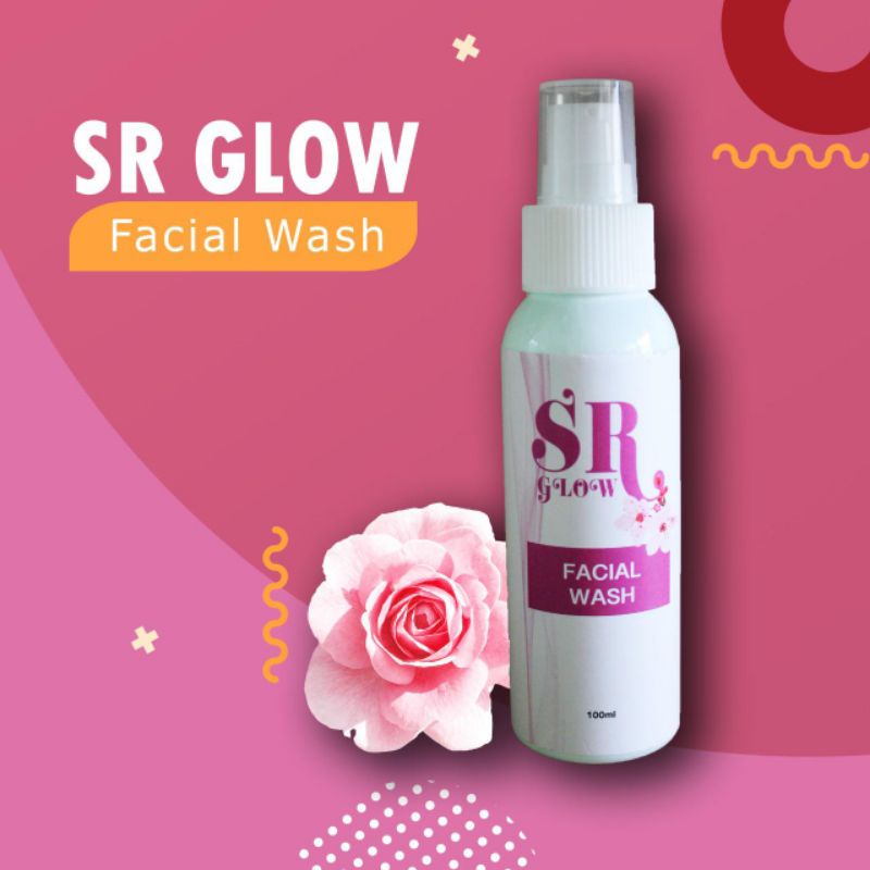 FACIAL WASH SR GLOW BPOM (ECER)