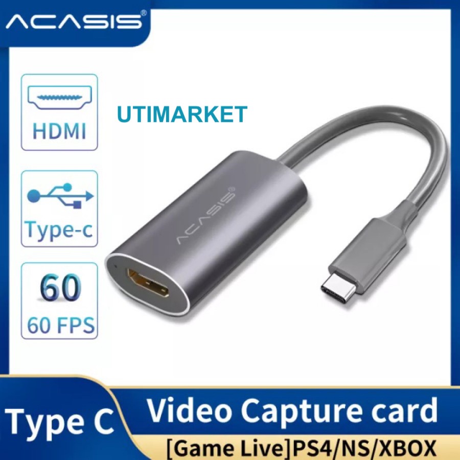 Acasis Hdmi Capture Video Usb Type C -HD31C