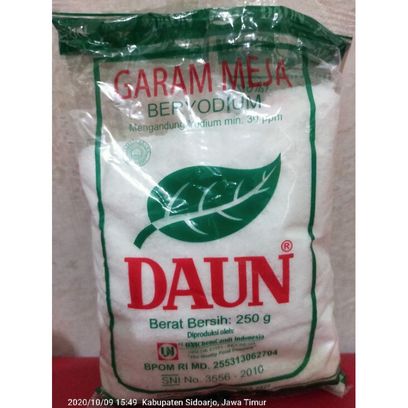 

garam meja beryodium