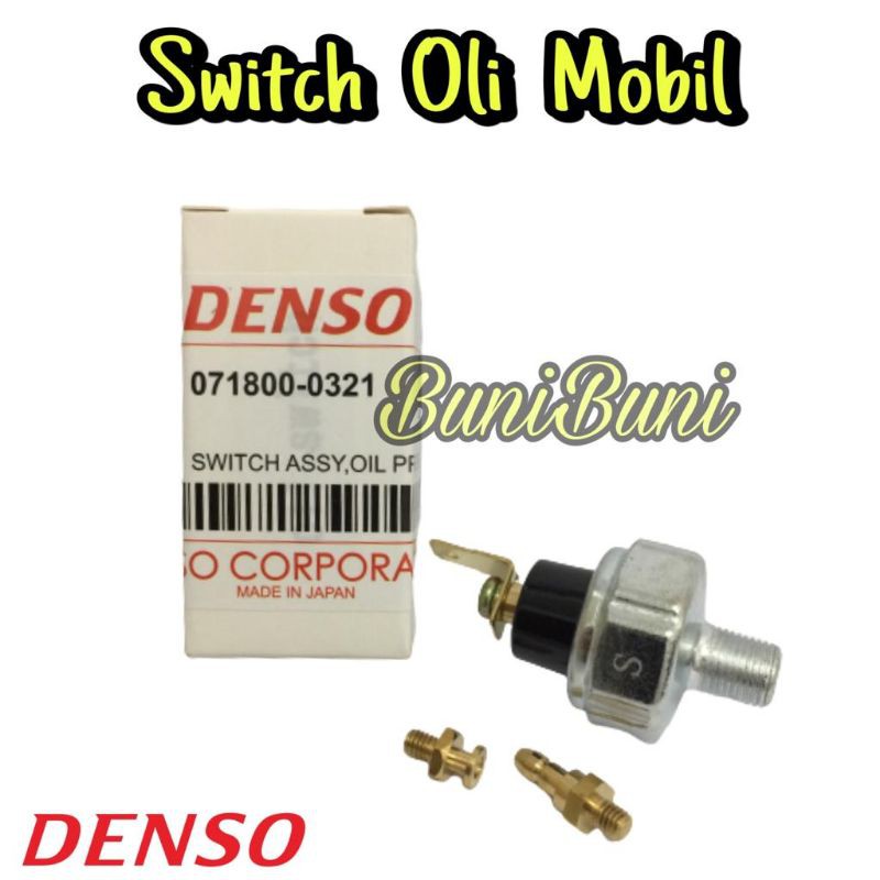 Switch Oli / Swit Indikator Oli Mesin Mobil / Oil Pressure Universal High Quality