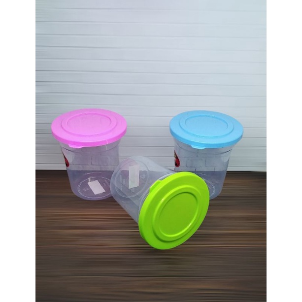 TOPLES BULAT MINI 1 LUSIN TOPLES PLASTIK BULAT TOPLES KECIL TOPLES BUMBU & SAMBAL SERBAGUNA