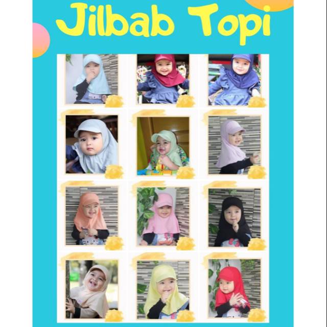 Jilbab Topi