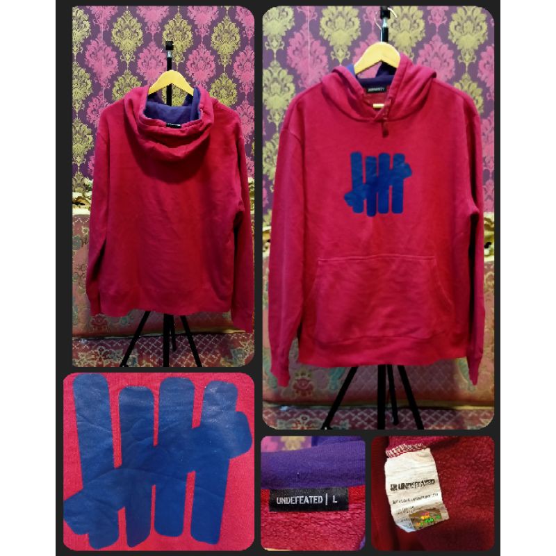 Hoodie Undefeated Original Second