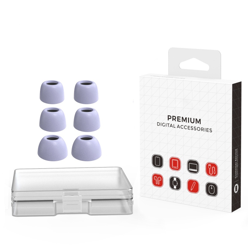 Bt Bahan Ramah Lingkungan Ear Plug Reusable Plug Untuk Buds Pro Earphone Multi-Ukuran Earplugs