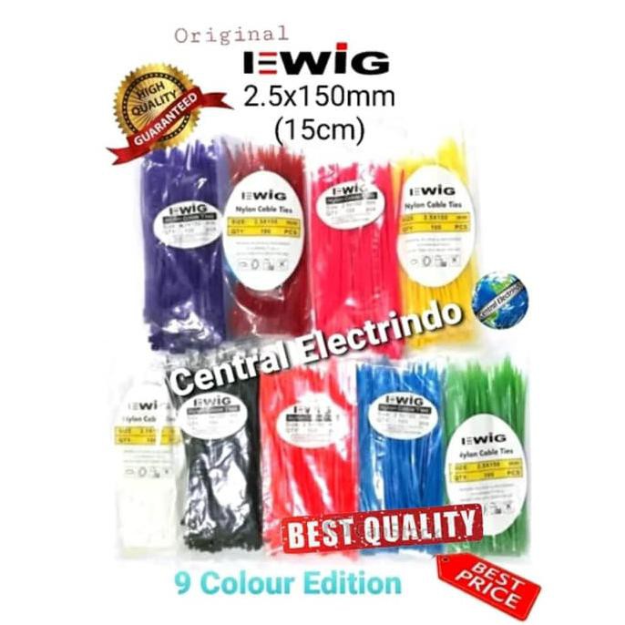 

KABEL TIES WARNA 2.5mmX15cm. - Hitam
