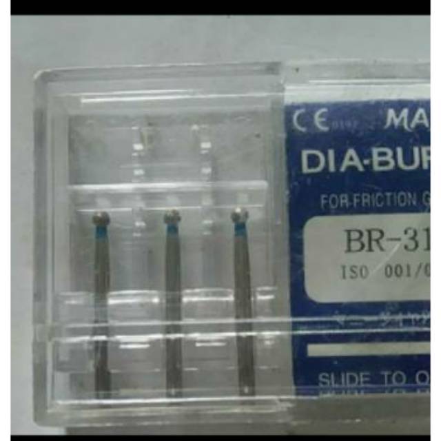 diamond bur handpiece high speed mani BR Round