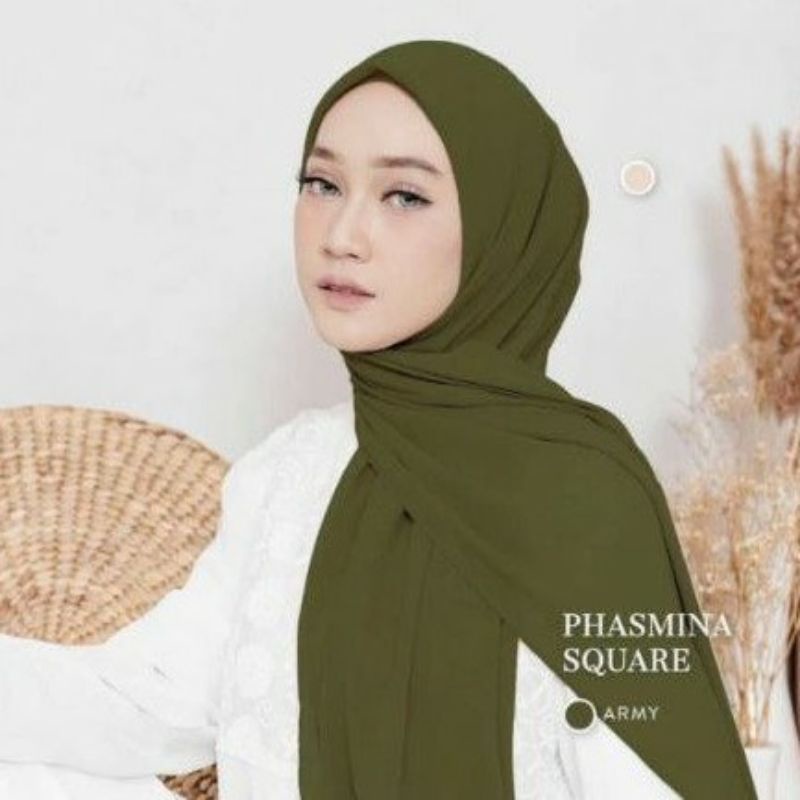 PASHMINA SQUARE/PASHMINA INSTAN SEGI EMPAT