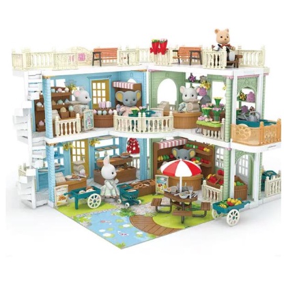 Koala Diary Town House Luxury Supermarket FDE87394 Mainan Rumah Anak Mainan Edukasi Anak set mainan 