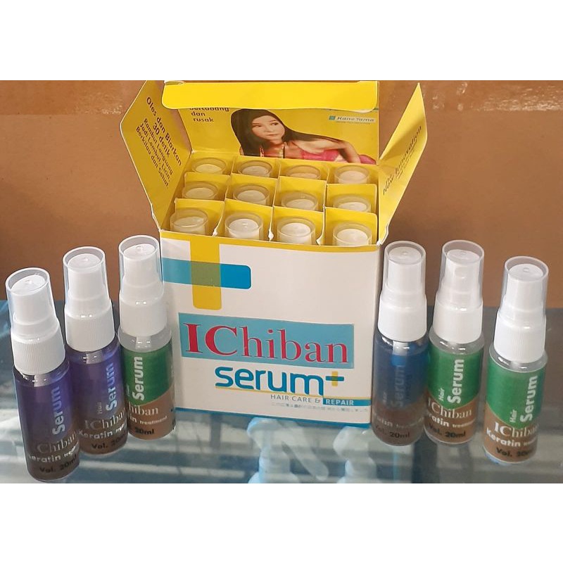 1 pcs serum keratin ichiban 20 ml
