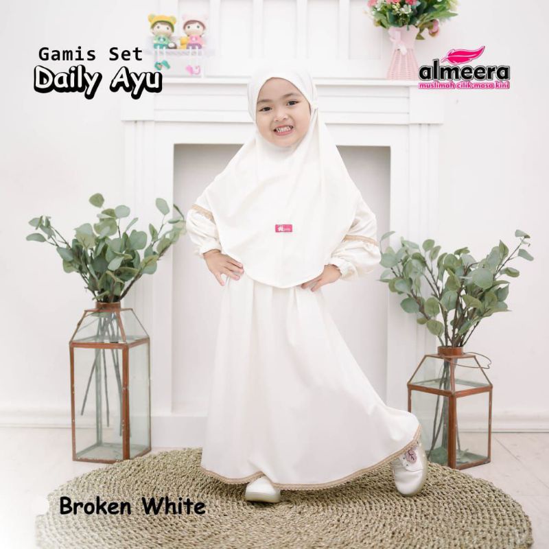 Gamis Anak Set Daily Ayu By Almeera