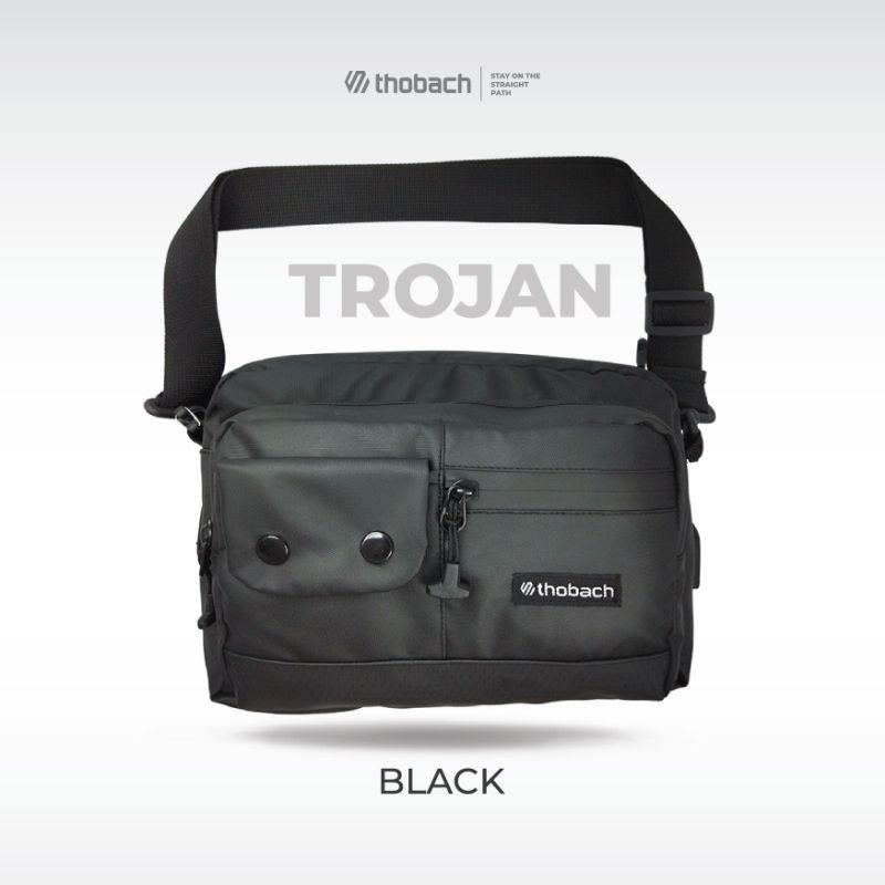 THOBACH-SLING BAG WATERPROOF TROJAN TAS SELEMPANG