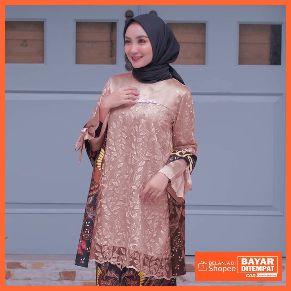 Kebaya Brukat Kebaya Kurung Brukat Kebaya Tunik Brukat Kebaya Modern Kebaya Wisuda Termurah Atasan Kebaya Murah-Adara