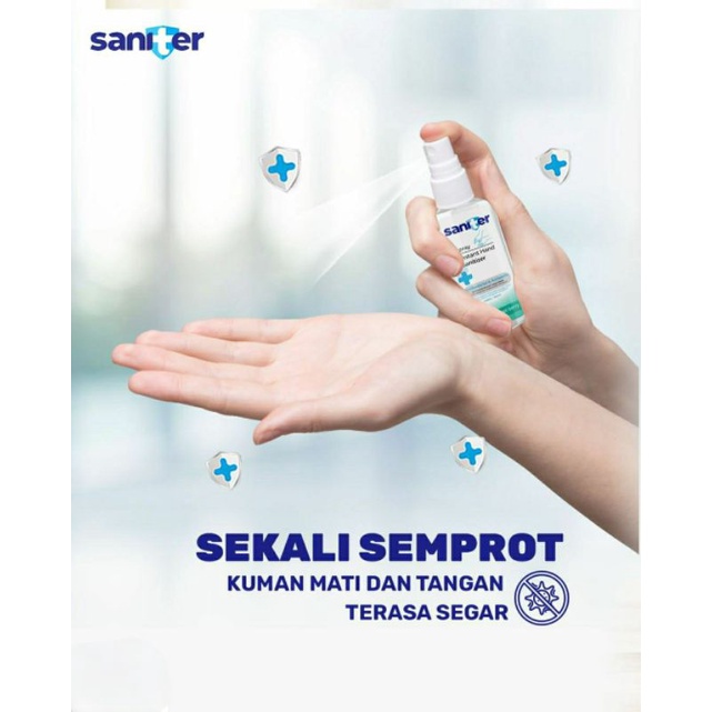 SANITER Hand Sanitizer Spray 60ml