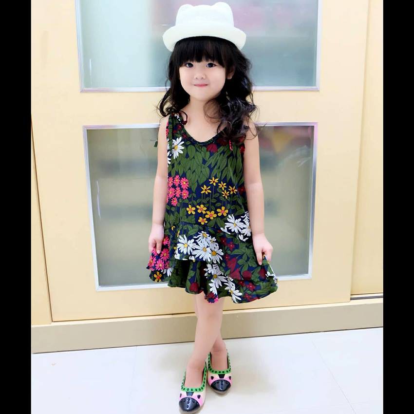 Dress Anak Cewek Sexy Hawaian Kelly