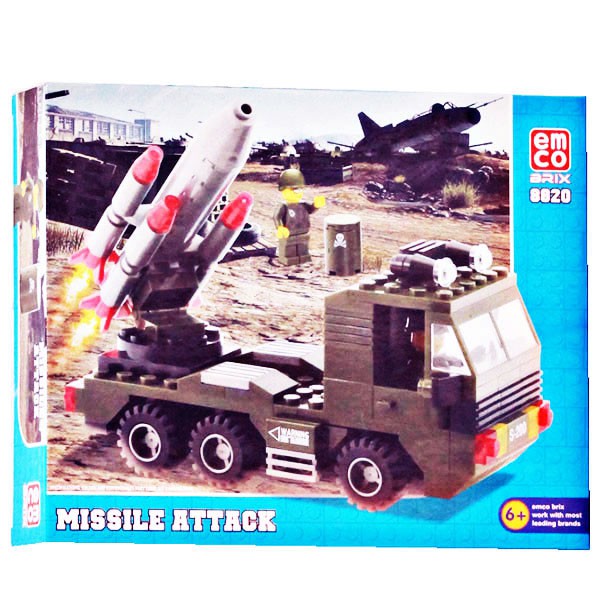 LEGO TRUCK EMCO MISSILE ATTACK SERI 8820 AUS-0923