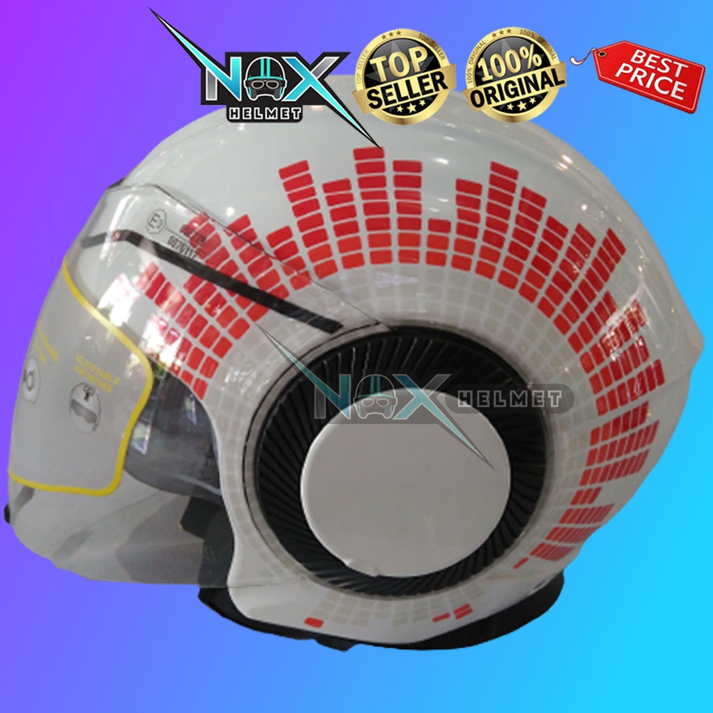 Helm Half Face AGV ORBYT Ginza Double Visor (Ongkir 2 kg)