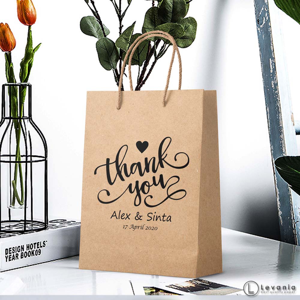 

Size 11 x 3 x 17,5cm - Paperbag - Tas Kertas Coklat