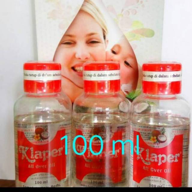 Klaper all over oil minyak anti decubitus 100 ml