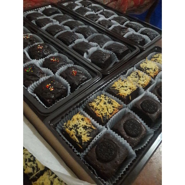 

Brownies Panggang Coklat 1/2 sekat