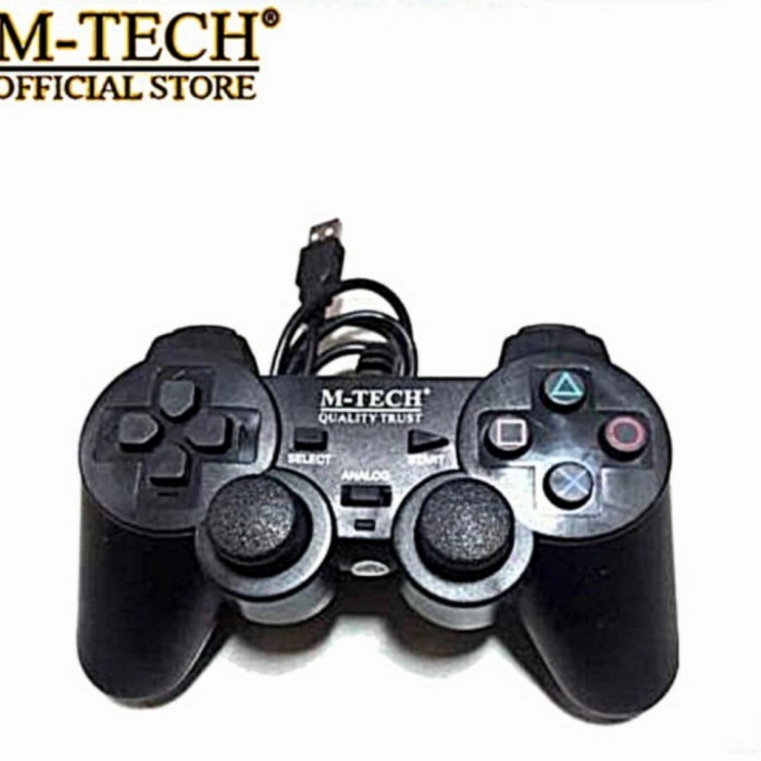 Stik PS USB Plug Play untuk Game PC Komputer Laptop Joystick Mono