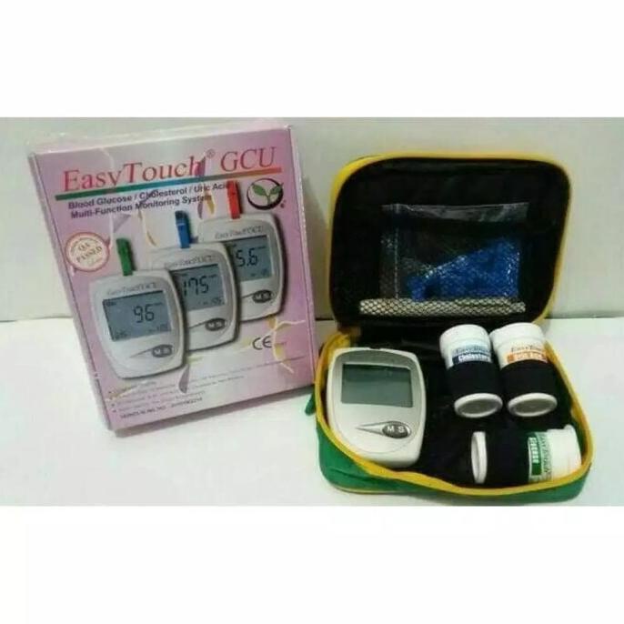 Easy Touch Alat Ukur Gula Darah Asam Urat Kolesterol Termurah