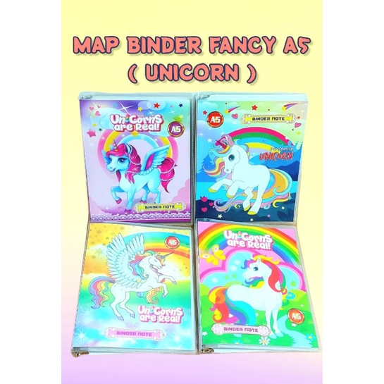 

MAP BINDER FANCY A5 MOTIF UNICORN