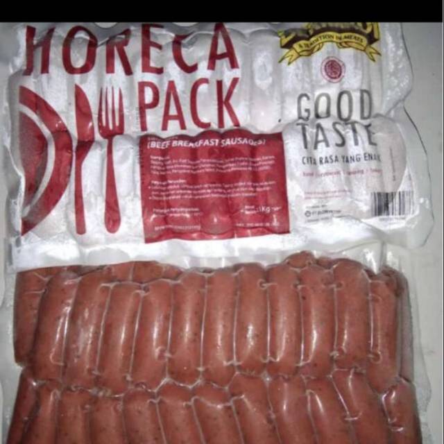 

Sosis sapi bernadi unk debm,keto 1kg