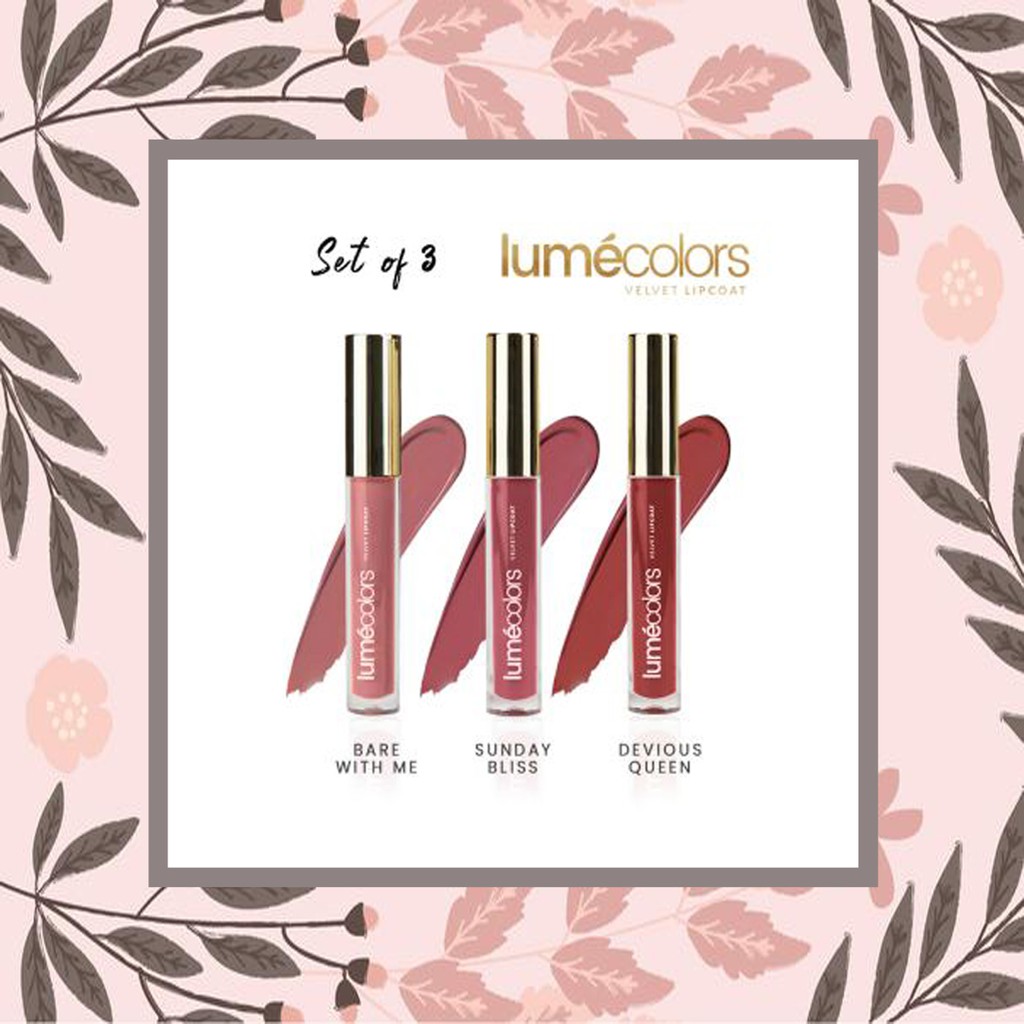 LUMECOLORS / LUMECOLORS SET 3 / LIPSTICK