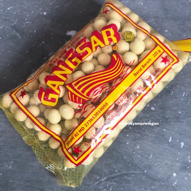 

Kacang Atom Gangsar 225gr