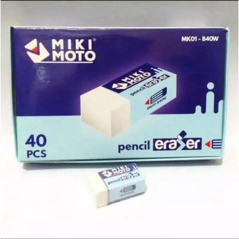 

RY - Penghapus pensil PUTIH eraser mini karet 4B kecil premium murah bersih