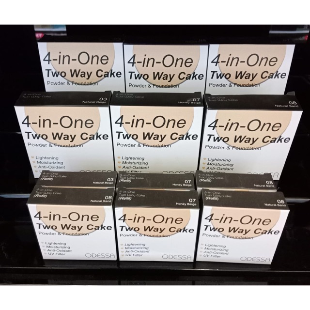 Odessa 4 in 1 Two Way Cake | Bedak Padat Foundation * yaybeautyshop *
