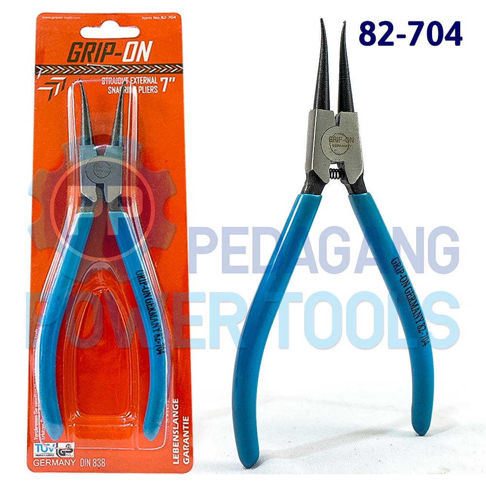 TANG SPI 7 INCH LURUS BUKA SNAPRING PLIERS GRIP ON 82-704