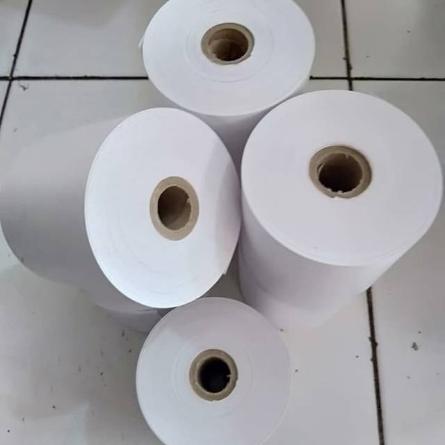 

Kertas Struk Thermal Paper roll 80x80 harga untuk 1 roll untuk kertas Struk parkir
