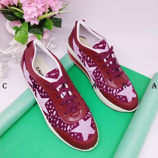 KH154 Ins Hot Sepatu  Tinggi  Wanita  Kasual Sneakers 