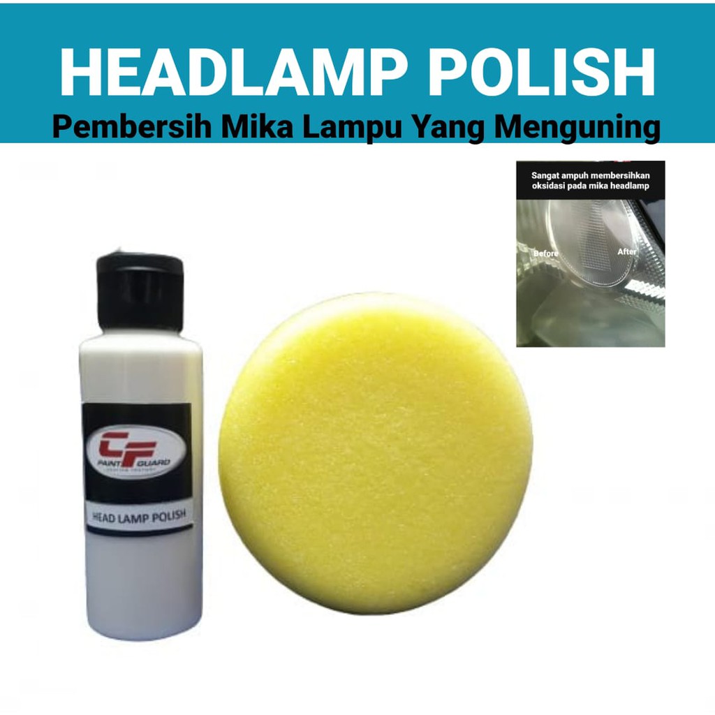 Headlamp Polish by Coating Factory Pembersih Mika Lampu Mobil
