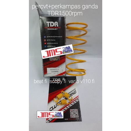 per cvt plus per ganda sentrik tdr 1500 rpm mio beat fi beat karbu beat deluxe genio vario110 vario125/150 vario160 nmax pcx150/160 adv150/160 lexi aerox scoopy  xeon gt125 soul gt115/125 miom3 mioj soulgt115/125 fazzio gear125