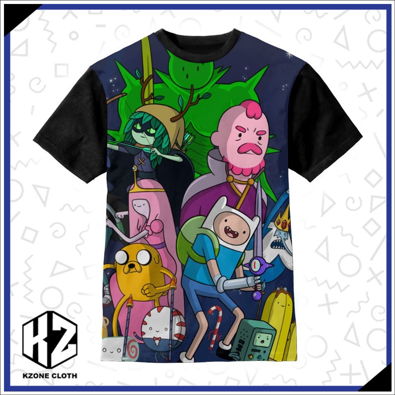 Baju Anak Adventure Time T Shirt Games