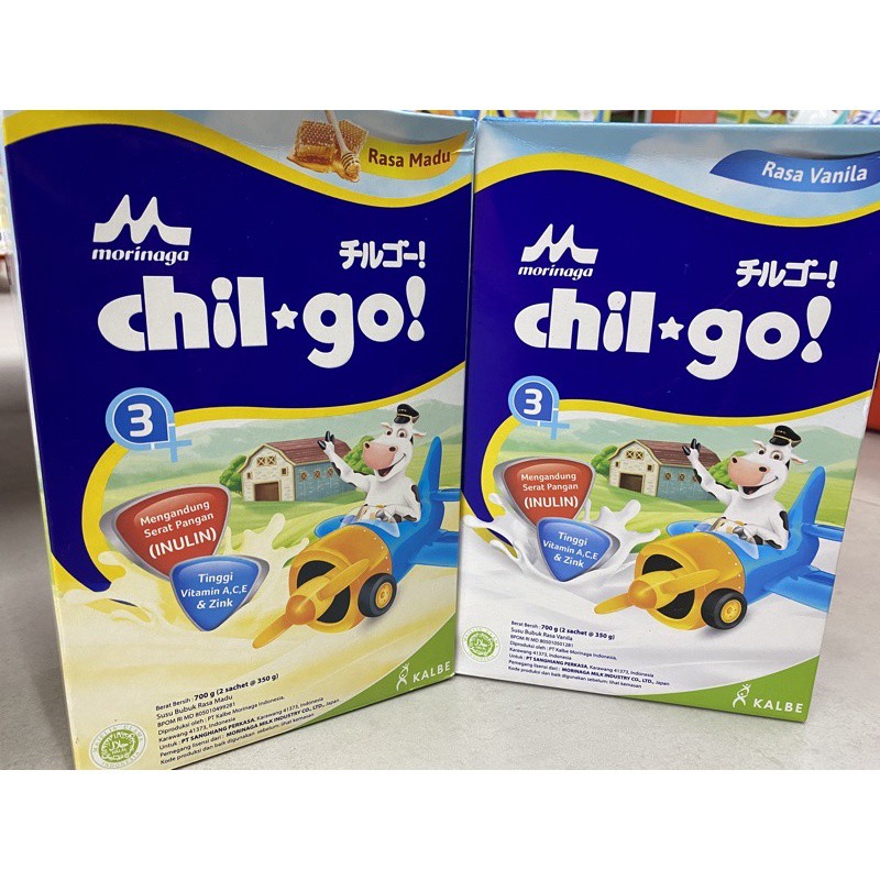 

Morinaga Chil Go 3+660gr Susu Formula Bubuk Rasa Madu