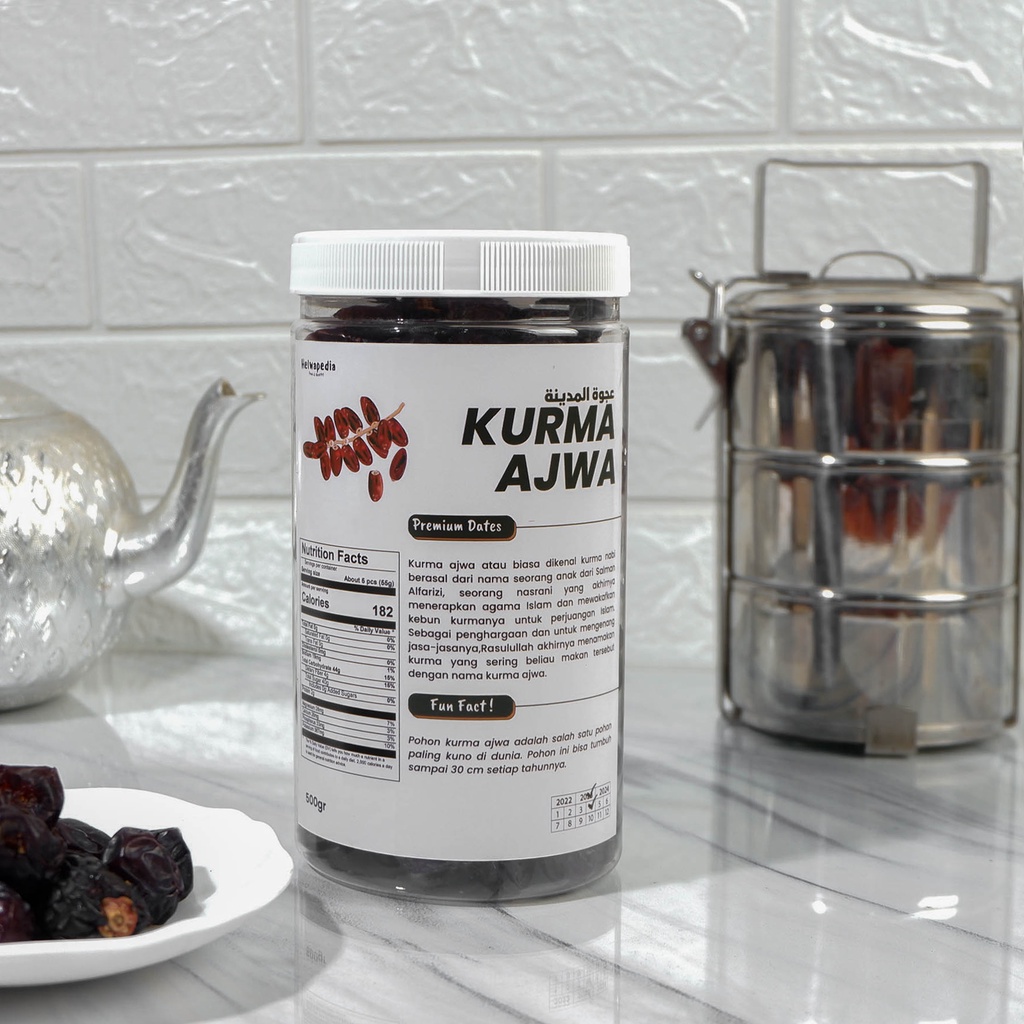 Kurma Ajwa Premium 500gr kurma Nabi