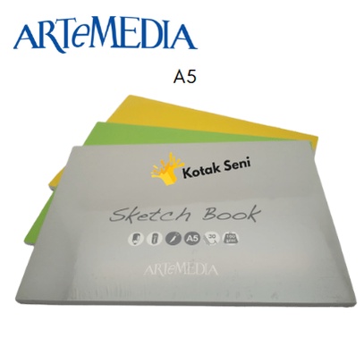 

ARTEMEDIA SKETCH BOOK A4 150GSM BLACK 30SHETS
